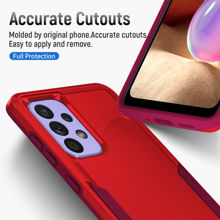 For Samsung Galaxy A33 5G Pioneer Armor Heavy Duty PC + TPU Phone Case