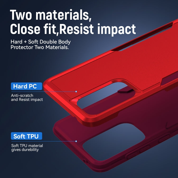 For Samsung Galaxy A33 5G Pioneer Armor Heavy Duty PC + TPU Phone Case