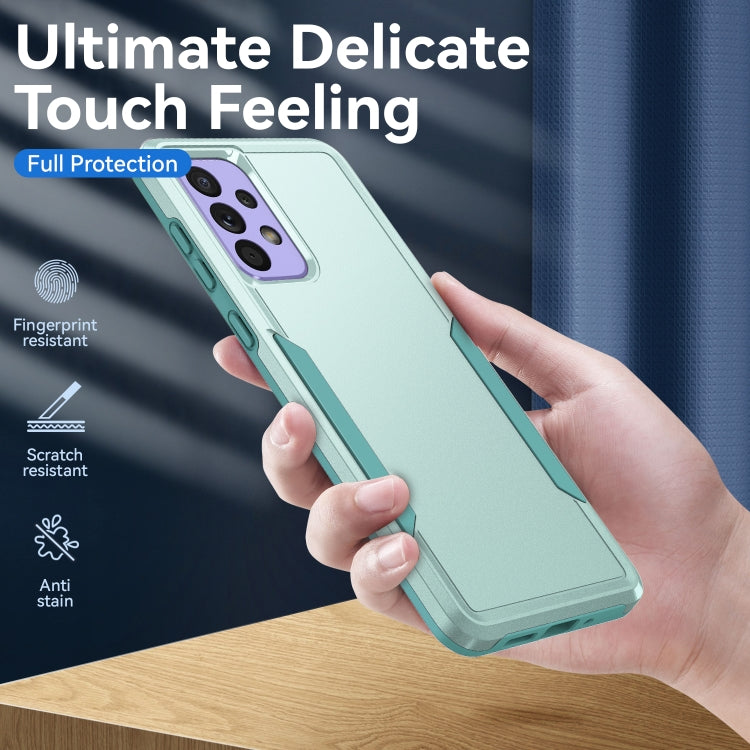 For Samsung Galaxy A33 5G Pioneer Armor Heavy Duty PC + TPU Phone Case