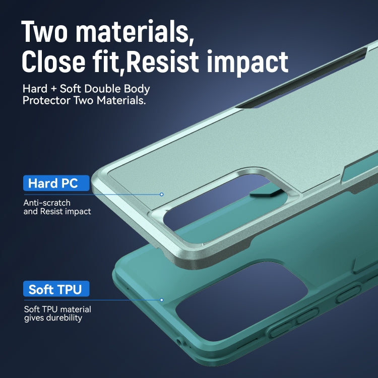 For Samsung Galaxy A33 5G Pioneer Armor Heavy Duty PC + TPU Phone Case