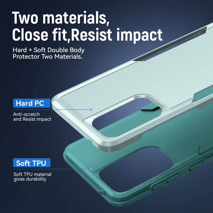 For Samsung Galaxy A53 5G Pioneer Armor Heavy Duty PC + TPU Phone Case