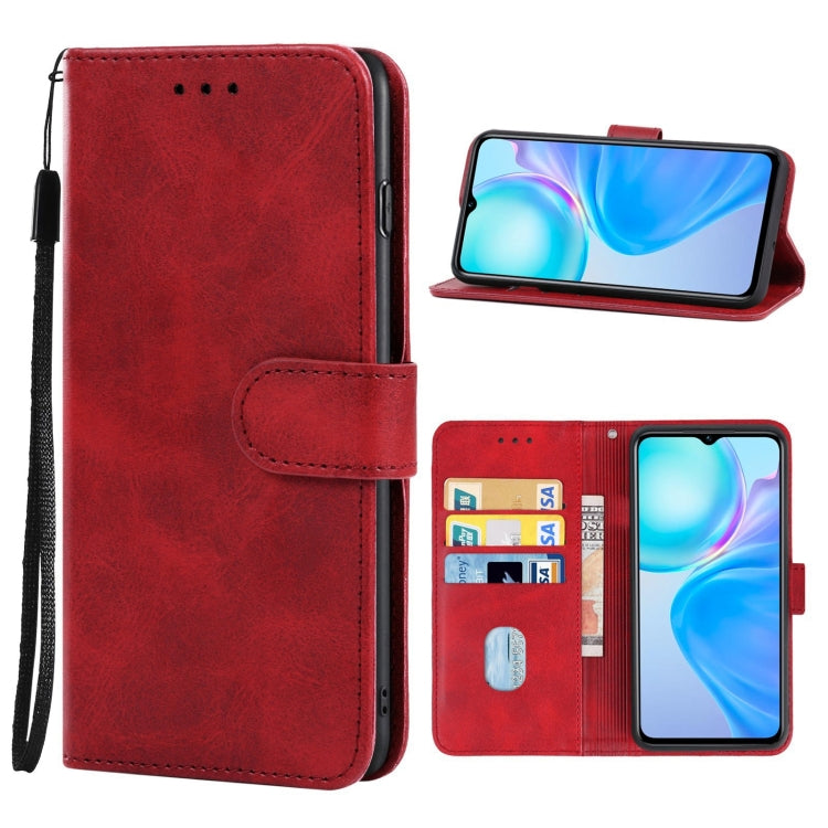 For vivo Y77e Leather Phone Case