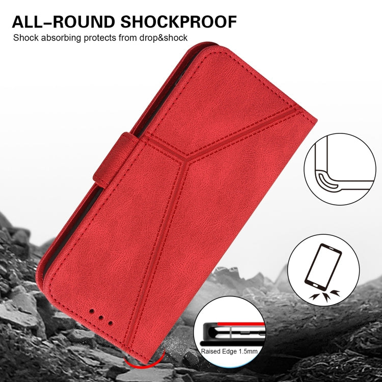For Xiaomi Redmi Note 11 4G Embossing Stripe RFID Leather Phone Case