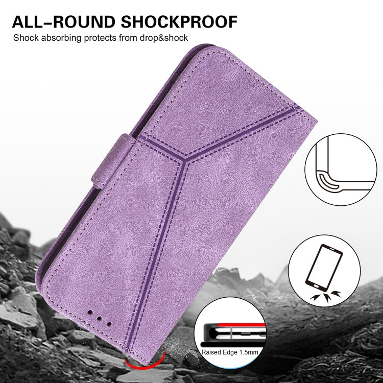 For Nokia G20 / G10 / 6.3 Embossing Stripe RFID Leather Phone Case