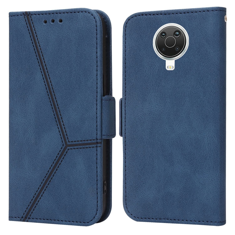 For Nokia G20 / G10 / 6.3 Embossing Stripe RFID Leather Phone Case