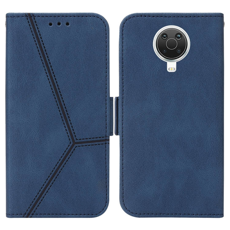 For Nokia G20 / G10 / 6.3 Embossing Stripe RFID Leather Phone Case