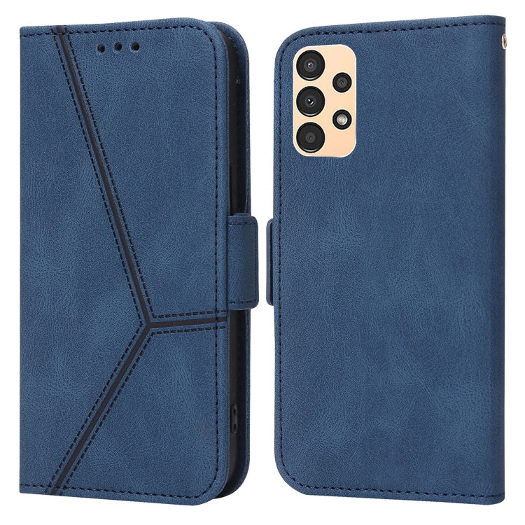 For Samsung Galaxy A13 5G / 4G Embossing Stripe RFID Leather Phone Case
