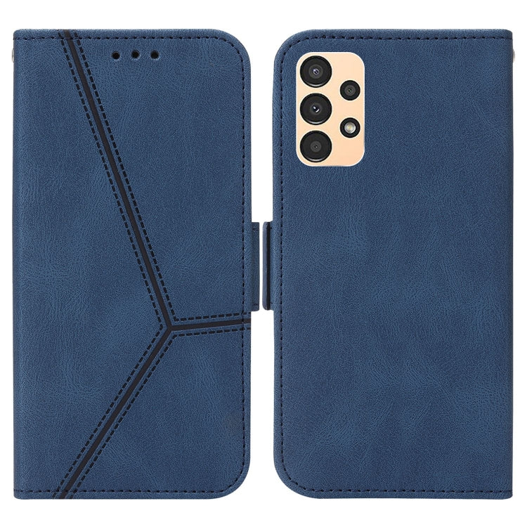 For Samsung Galaxy A13 5G / 4G Embossing Stripe RFID Leather Phone Case