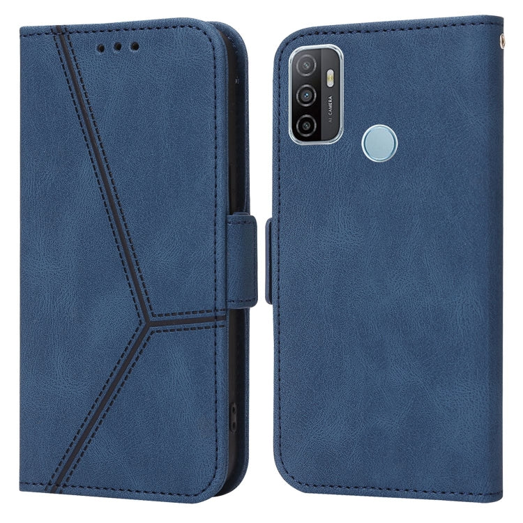 For Samsung Galaxy A33 5G Embossing Stripe RFID Leather Phone Case