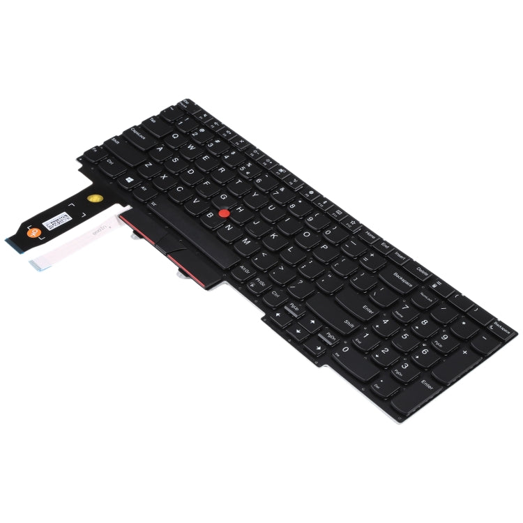 US Version Keyboard with Backlight and Pointing For Lenovo Thinkpad E15 Gen 2 Gen