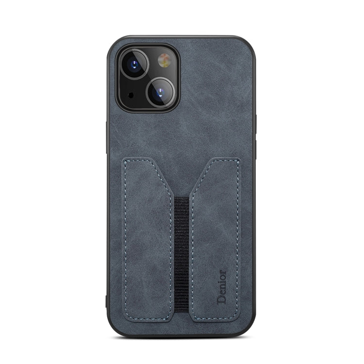 For iPhone 13 mini Denior Elastic Card Slot PU + TPU Phone Case
