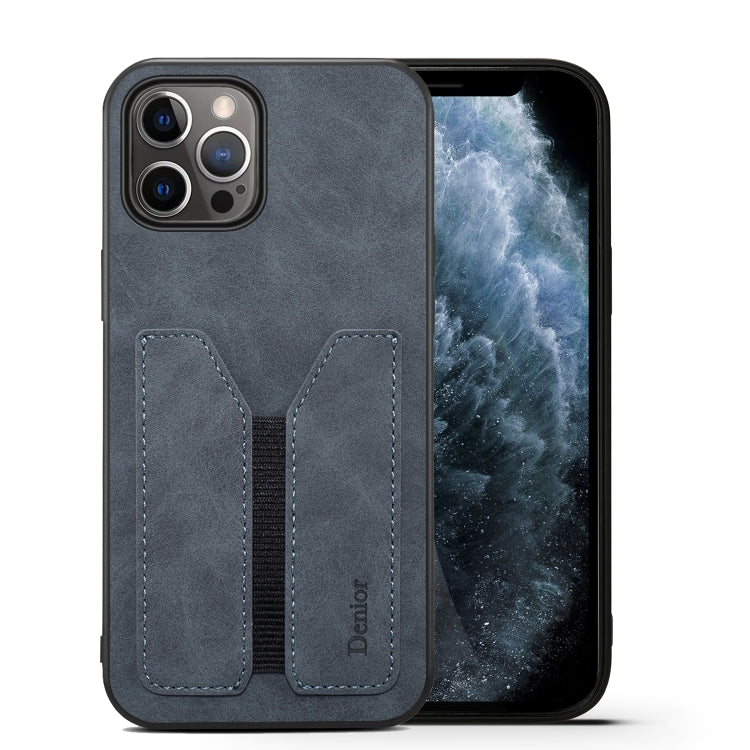 For iPhone 13 Pro Max Denior Elastic Card Slot PU + TPU Phone Case