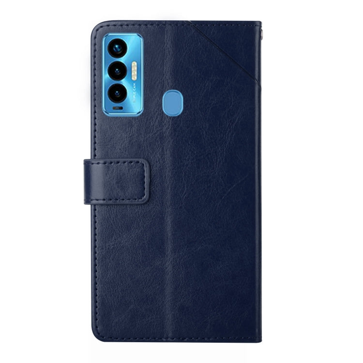 For Tecno Camon 18i HT01 Y-shaped Pattern Flip Leather Phone Case