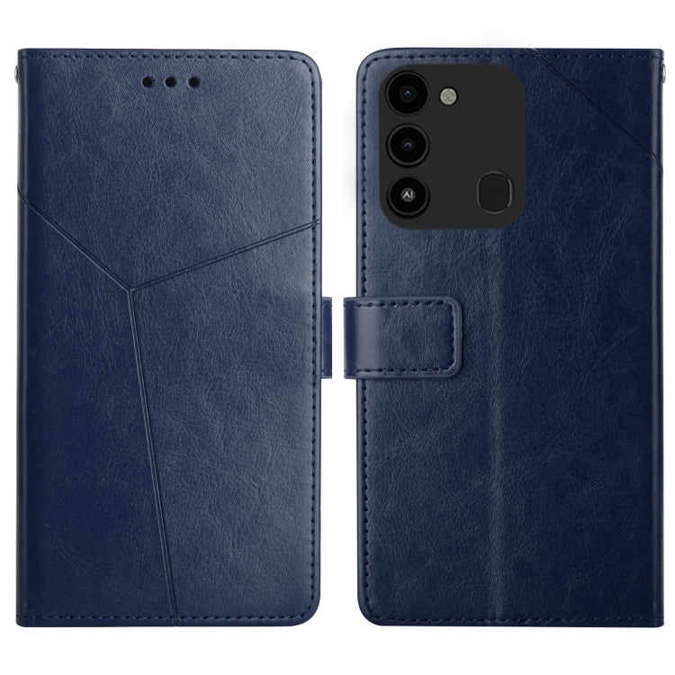 For Tecno Spark Go 2022 HT01 Y-shaped Pattern Flip Leather Phone Case