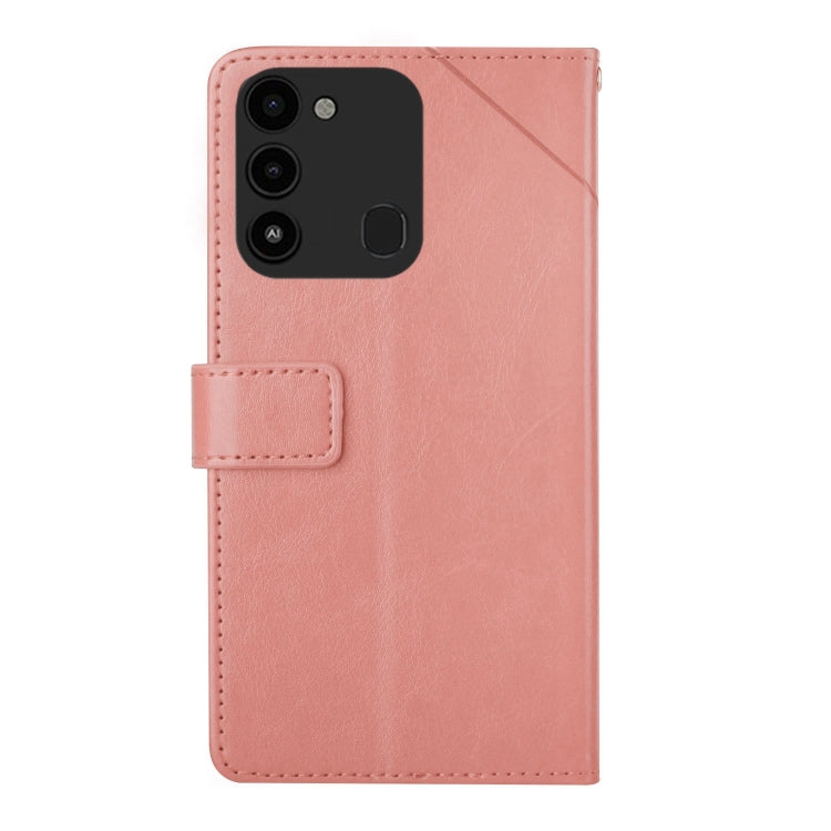For Tecno Spark Go 2022 HT01 Y-shaped Pattern Flip Leather Phone Case