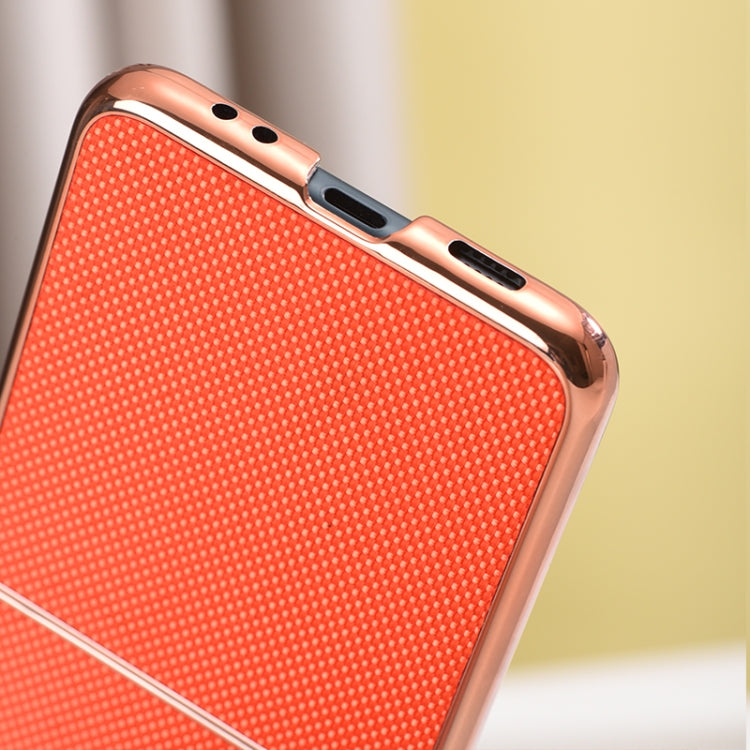 For Samsung Galaxy Z Flip4 Gilt Electroplated Nylon Phone Case