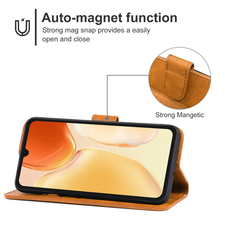 For DOOGEE S89 Leather Phone Case