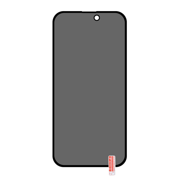 For iPhone 14 Pro Max 25pcs Anti-peeping Plasma Oil Coated High Aluminum Wear-resistant Tempered Glass Film