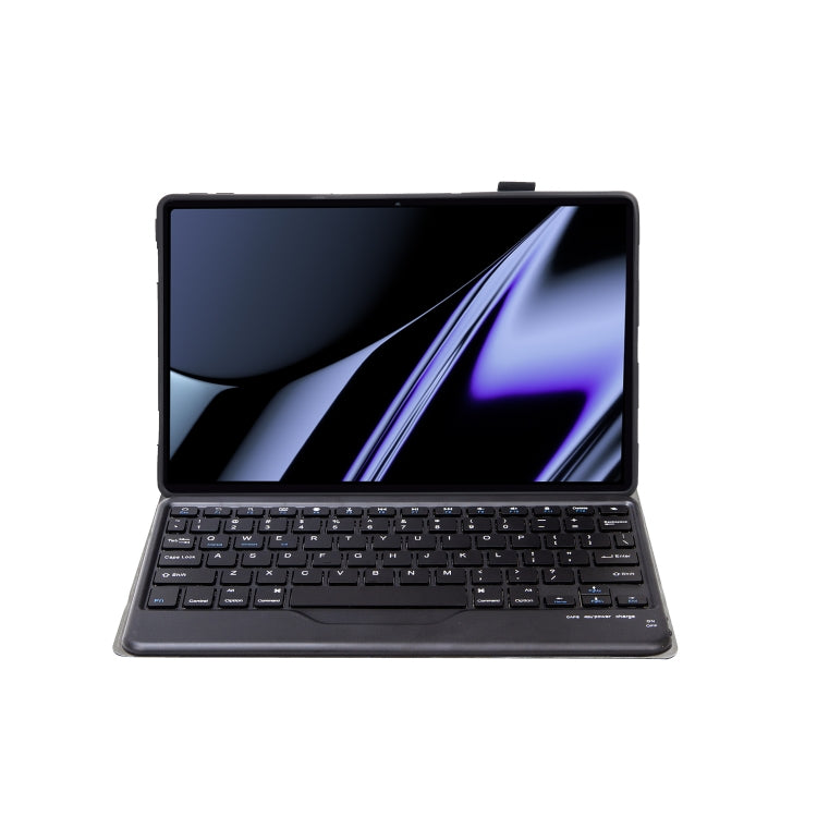 OP11-B Lambskin Texture Ultra-thin Bluetooth Keyboard Leather Case For OPPO Pad 11 inch