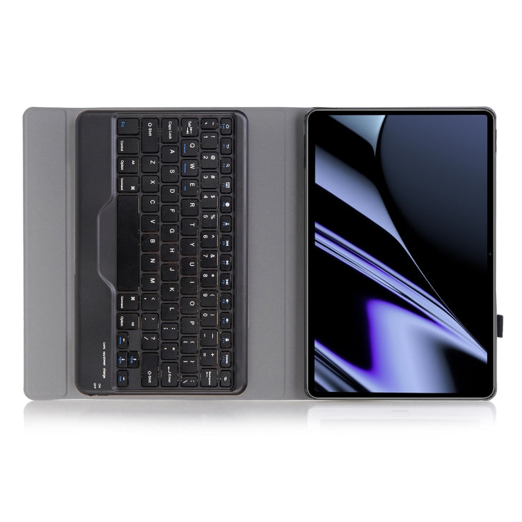 OP11-B Lambskin Texture Ultra-thin Bluetooth Keyboard Leather Case For OPPO Pad 11 inch