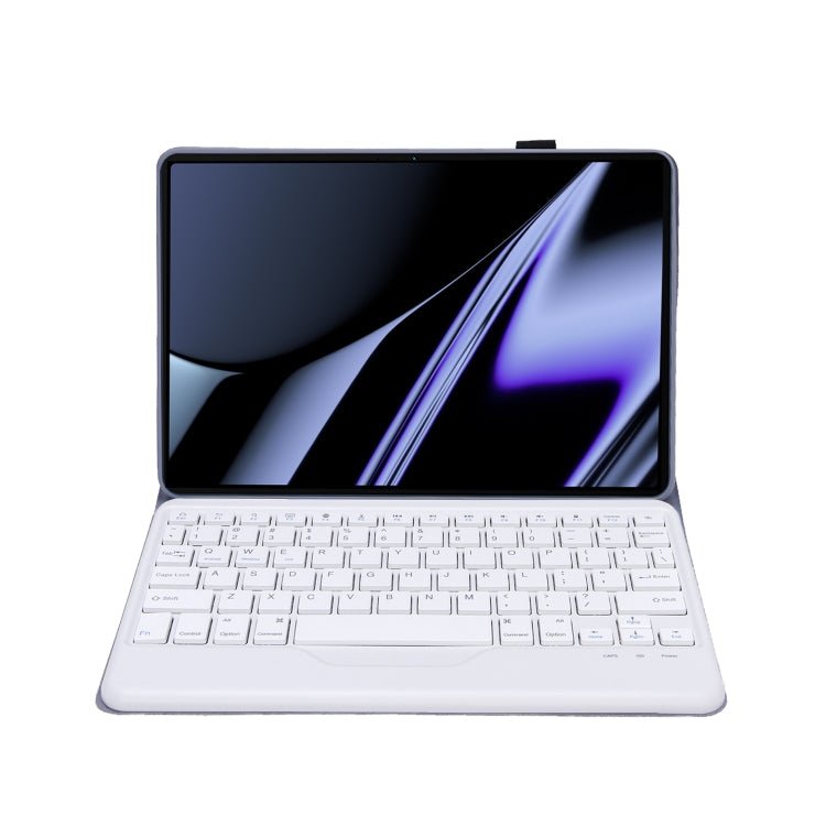 OP11-B Lambskin Texture Ultra-thin Bluetooth Keyboard Leather Case For OPPO Pad 11 inch