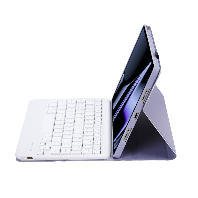 OP11-B Lambskin Texture Ultra-thin Bluetooth Keyboard Leather Case For OPPO Pad 11 inch