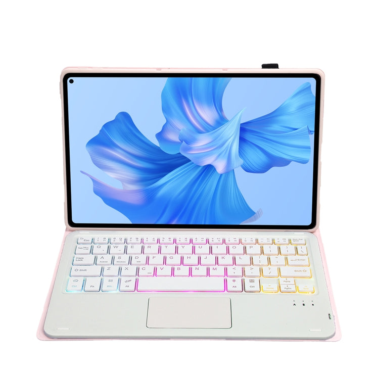 For Huawei MatePad Pro 11 2022 AHW12-AS Detachable Backlight Bluetooth Keyboard Tablet Leather Case