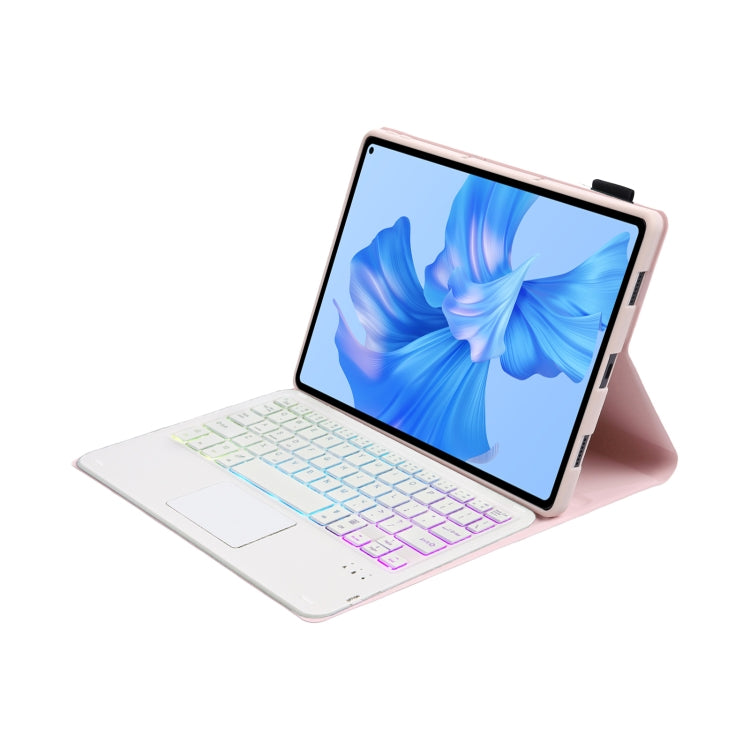 For Huawei MatePad Pro 11 2022 AHW12-AS Detachable Backlight Bluetooth Keyboard Tablet Leather Case