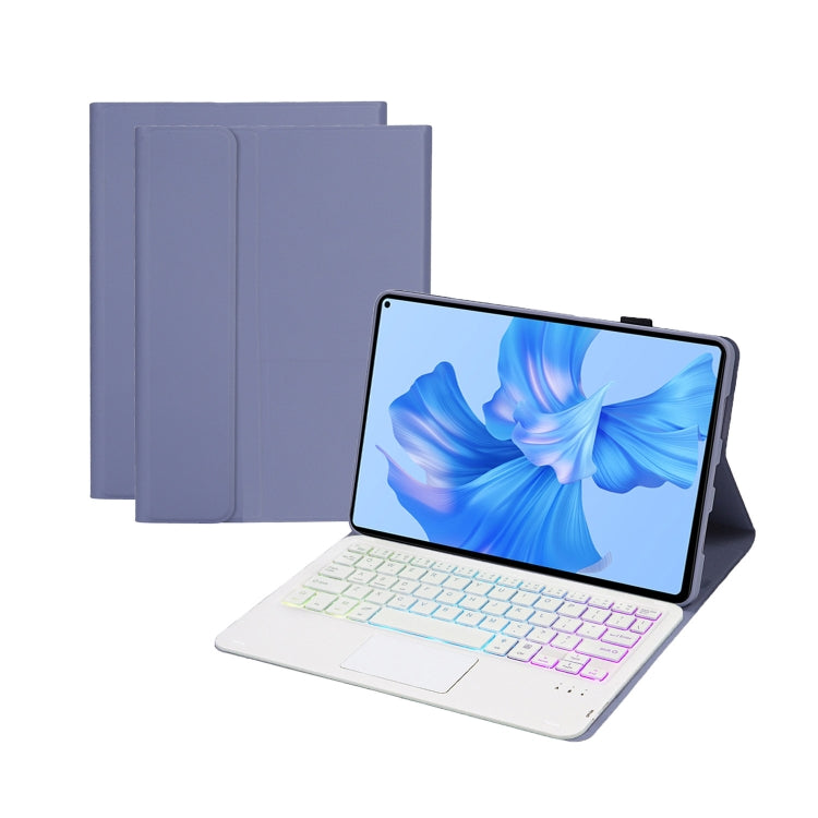 For Huawei MatePad Pro 11 2022 AHW12-AS Detachable Backlight Bluetooth Keyboard Tablet Leather Case