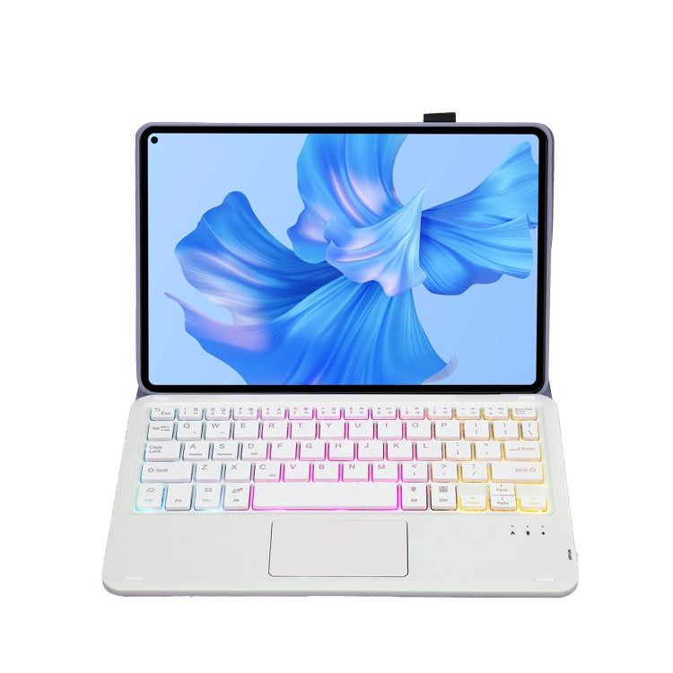 For Huawei MatePad Pro 11 2022 AHW12-AS Detachable Backlight Bluetooth Keyboard Tablet Leather Case