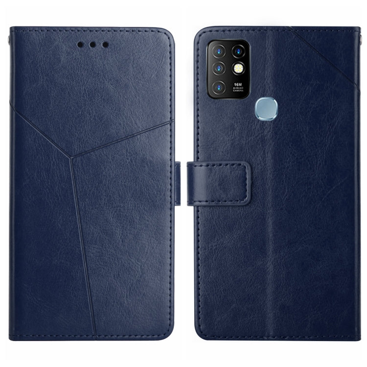For Infinix Hot 10 HT01 Y-shaped Pattern Flip Leather Phone Case