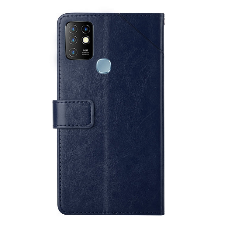 For Infinix Hot 10 HT01 Y-shaped Pattern Flip Leather Phone Case