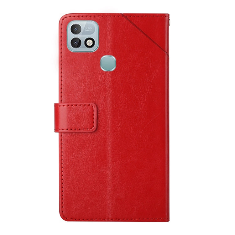 For Infinix Hot 10i/Smart 5 Pro HT01 Y-shaped Pattern Flip Leather Phone Case