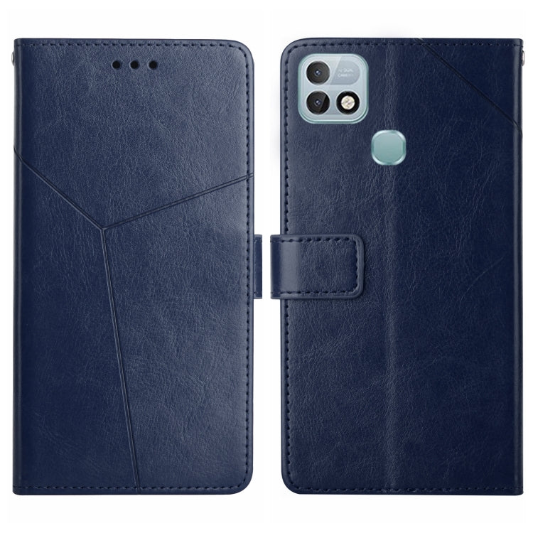 For Infinix Hot 10i/Smart 5 Pro HT01 Y-shaped Pattern Flip Leather Phone Case