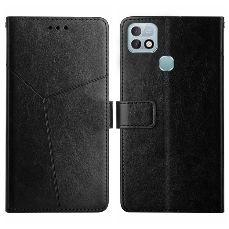 For Infinix Hot 10i/Smart 5 Pro HT01 Y-shaped Pattern Flip Leather Phone Case