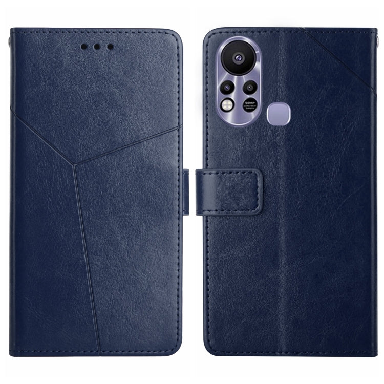 For Infinix Hot 11s HT01 Y-shaped Pattern Flip Leather Phone Case