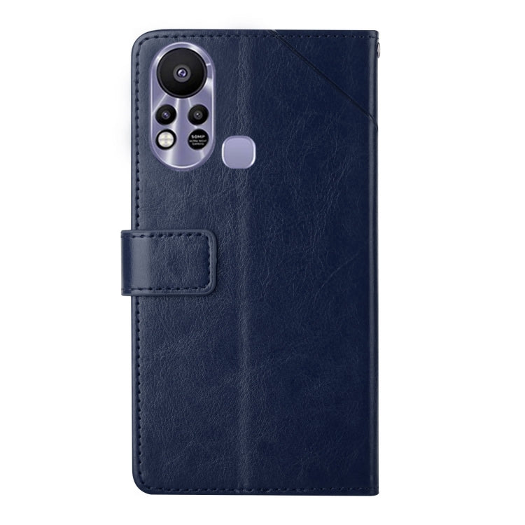 For Infinix Hot 11s HT01 Y-shaped Pattern Flip Leather Phone Case