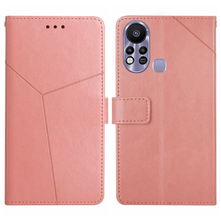 For Infinix Hot 11s HT01 Y-shaped Pattern Flip Leather Phone Case