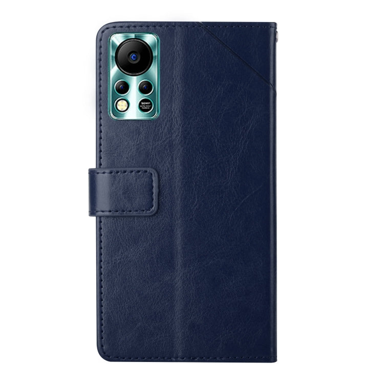 For Infinix Hot 11s NFC HT01 Y-shaped Pattern Flip Leather Phone Case