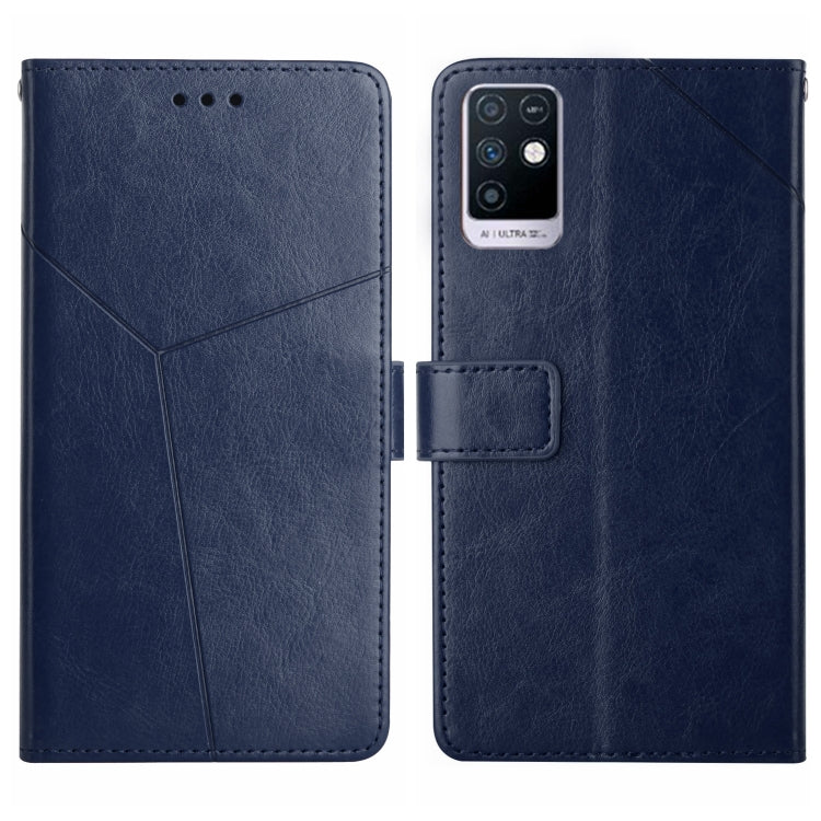 For Infinix Note 10 HT01 Y-shaped Pattern Flip Leather Phone Case