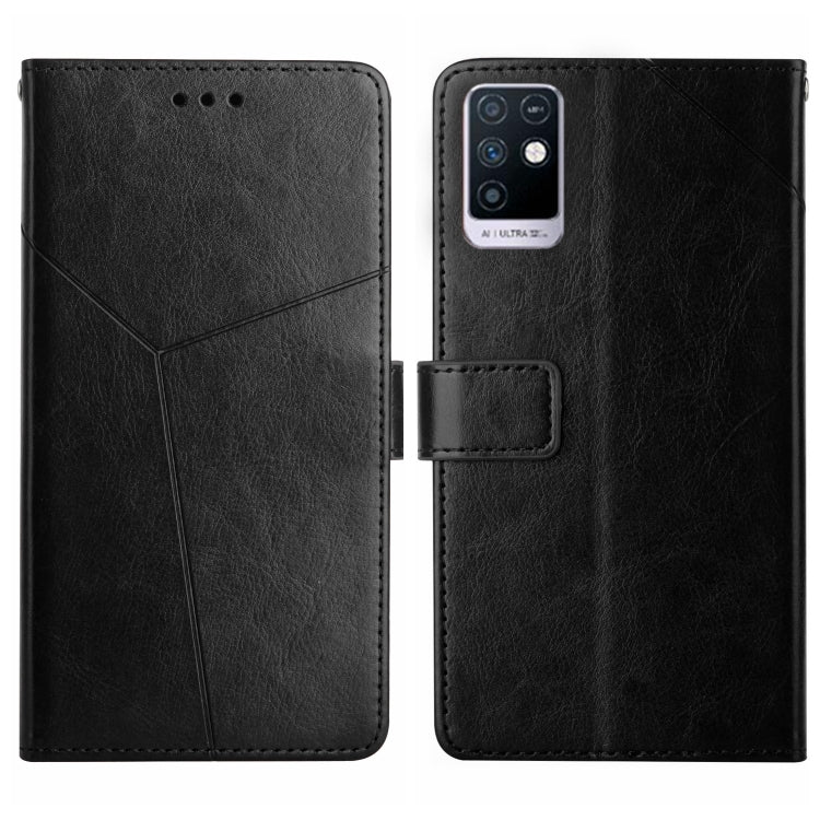 For Infinix Note 10 HT01 Y-shaped Pattern Flip Leather Phone Case