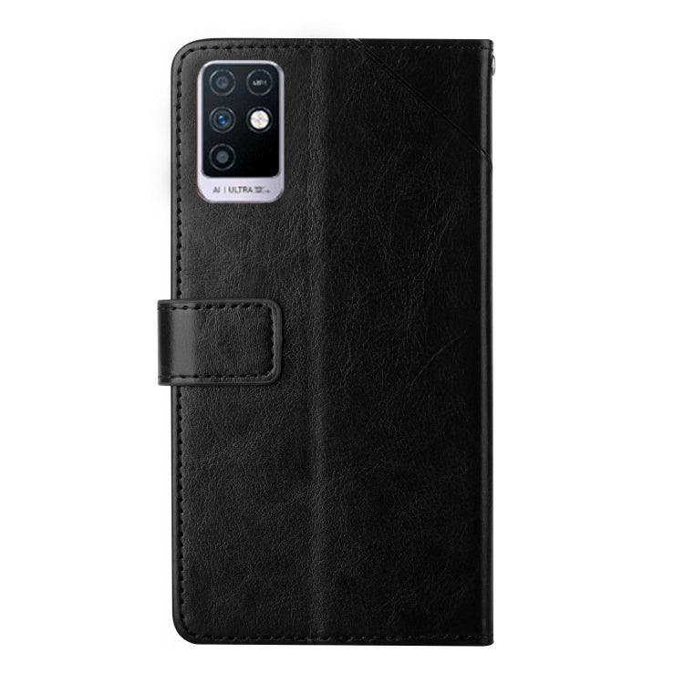For Infinix Note 10 HT01 Y-shaped Pattern Flip Leather Phone Case