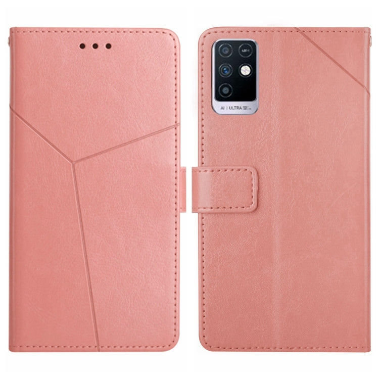 For Infinix Note 10 HT01 Y-shaped Pattern Flip Leather Phone Case