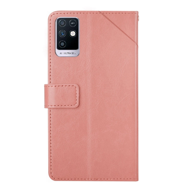 For Infinix Note 10 HT01 Y-shaped Pattern Flip Leather Phone Case