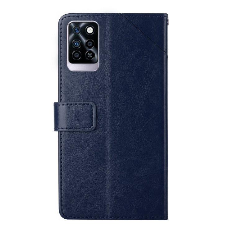 For Infinix Note 10 Pro HT01 Y-shaped Pattern Flip Leather Phone Case
