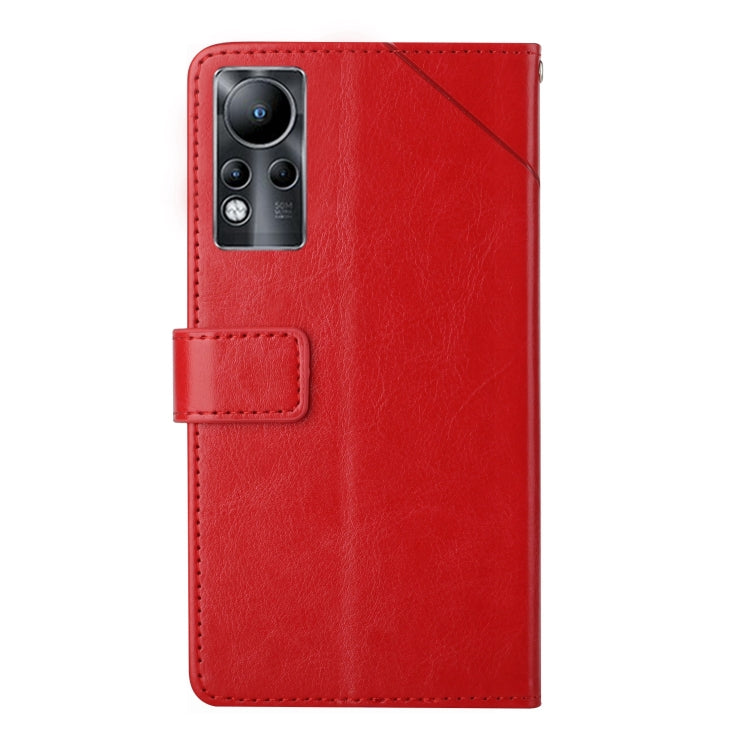 For Infinix Note 11 HT01 Y-shaped Pattern Flip Leather Phone Case