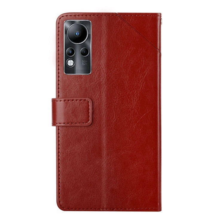 For Infinix Note 11 HT01 Y-shaped Pattern Flip Leather Phone Case