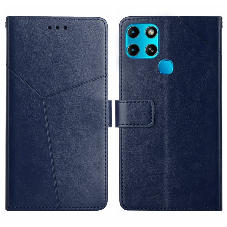 For Infinix Smart 6 HT01 Y-shaped Pattern Flip Leather Phone Case