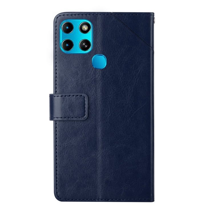 For Infinix Smart 6 HT01 Y-shaped Pattern Flip Leather Phone Case