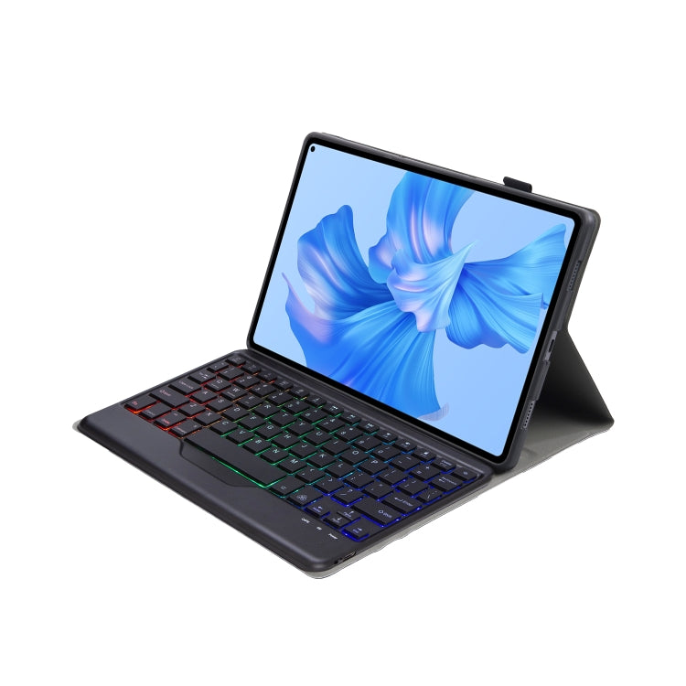 For Huawei MatePad Pro 11 2022 AHW12-BS Detachable Backlight Bluetooth Keyboard Tablet Leather Case